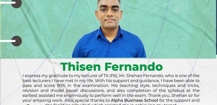 Start ACCA after your O/L or A/L @ Alpha Business School and be TRIPLE QUALIFIED at once